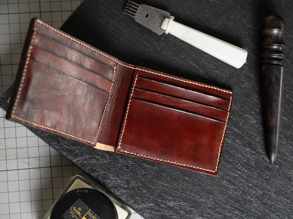 Carteira Deluxe Bifold Heyor Artesanal