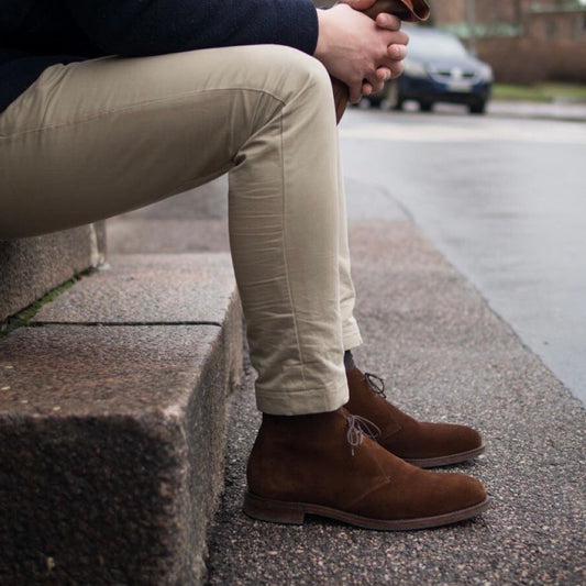 Bota Chukka - História e combinações