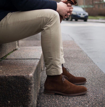 Bota Chukka - História e combinações