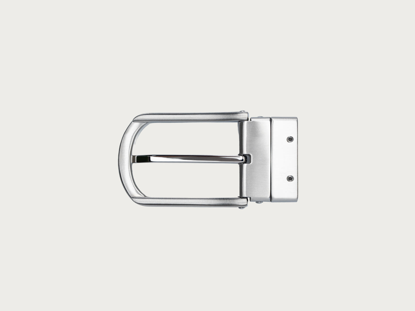 Fivela Reversível Dupla Face de Aço Inox