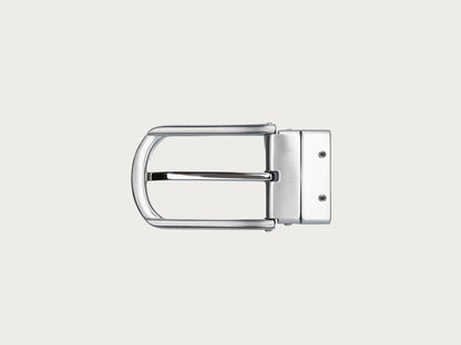Fivela Reversível Dupla Face de Aço Inox