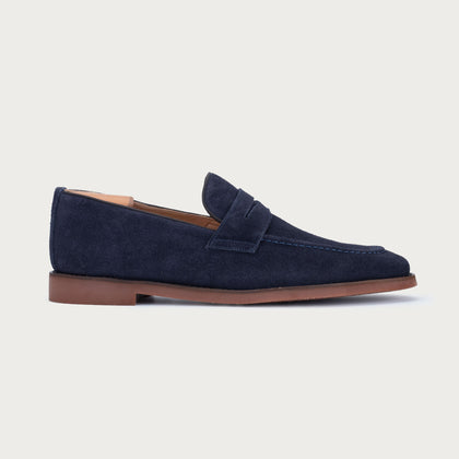 Capani - Loafer de Camurça S26 - Marinho